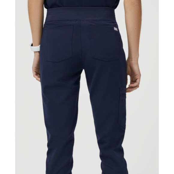 Large - Navy - FIGS scrubs Set - Top and Jogger Pants - Picture 7 of 9
